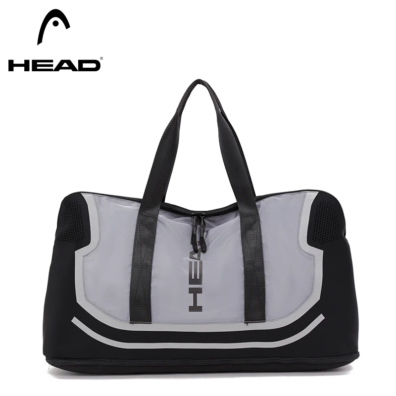 HEAD Waterproof Travel Tote Bag Fitness Yoga Bag Duffel Luggage Handbag with Shoes Compartment, Lightweight Shoulder Gym Bags