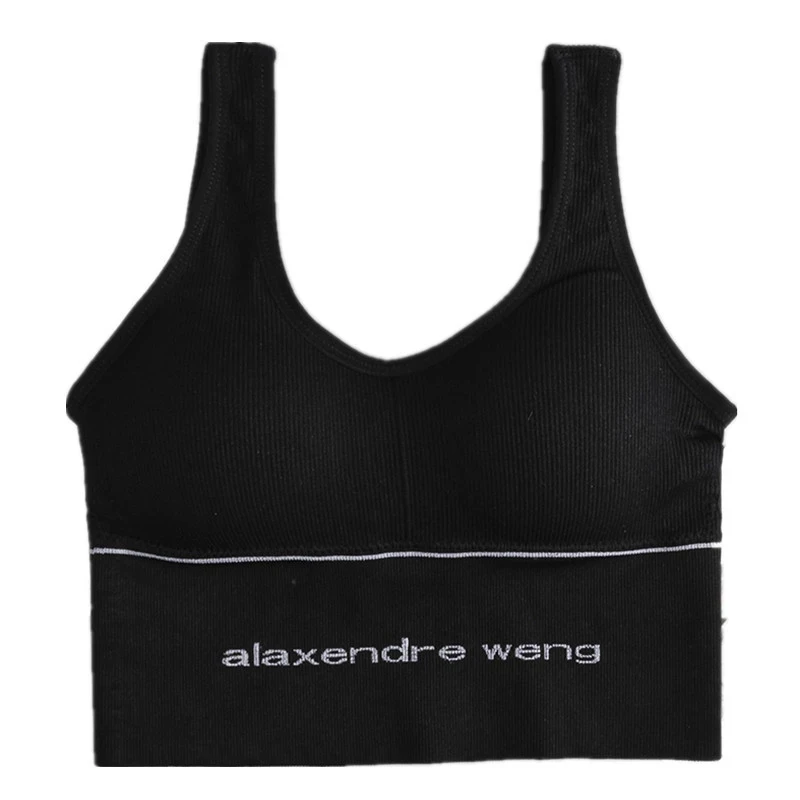 

Yoga Sportbeha Ademend Gym Top Anti-Zweet Schokbestendig Gewatteerde Fitness Brassie Ondergoed Push Up Draad Gratis Strap bras