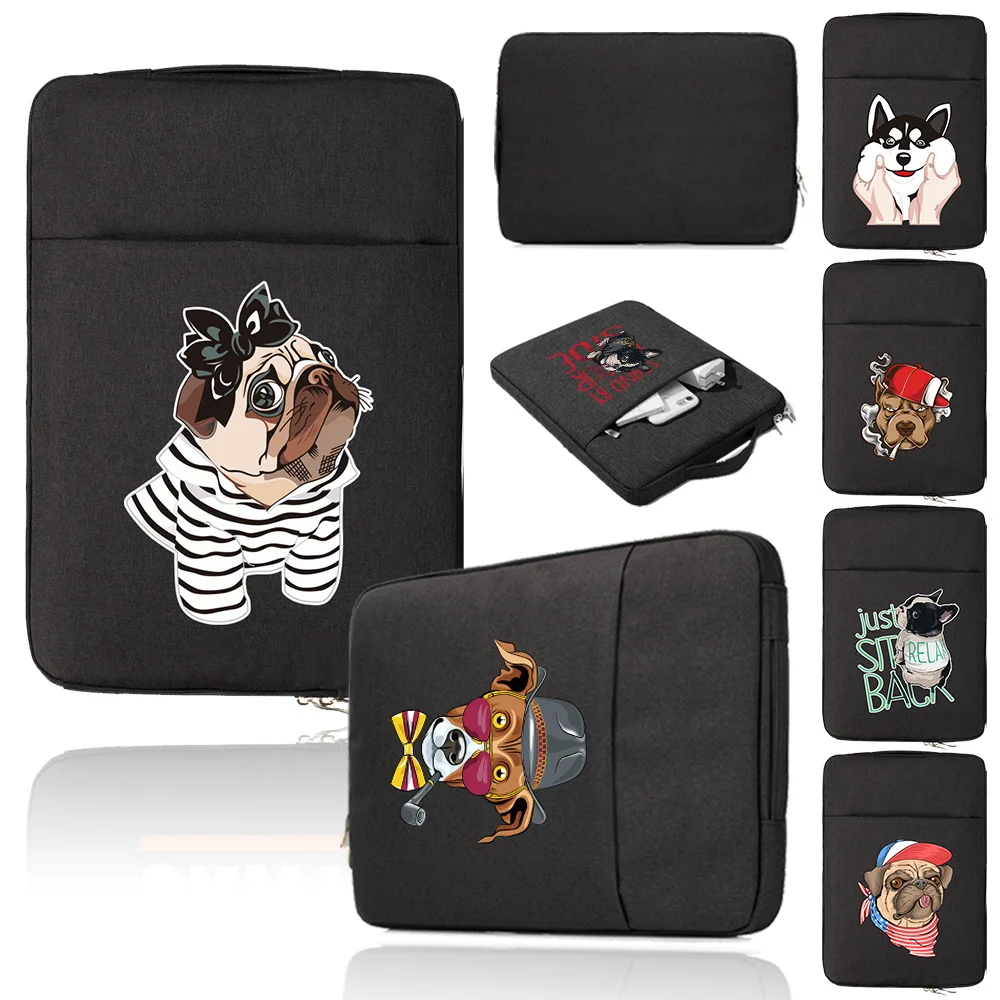 

Laptop Sleeve Case 11 12 13 14 15 Inch for HP Dell Notebook Bag Carrying Bag Macbook Air Pro 13.3 Shockproof Case Dog Series