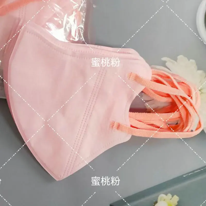 Cool-sensing face mask ice-sensing respirator 3D three-dimensional breathing mask 3-layer thin design individually packaged