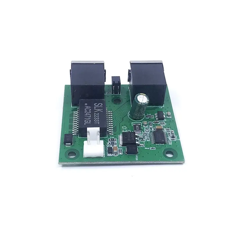 2포트 스위치 1000M/100M/10M 2.5G 스위치 비표준형 POE802.3BT 48V(2W-90W) 스위치 모듈
