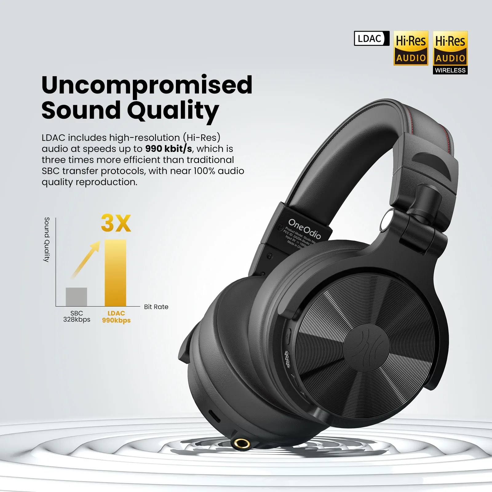 Amazon.com: OneOdio Studio Max 1 Wireless Over-Ear DJ