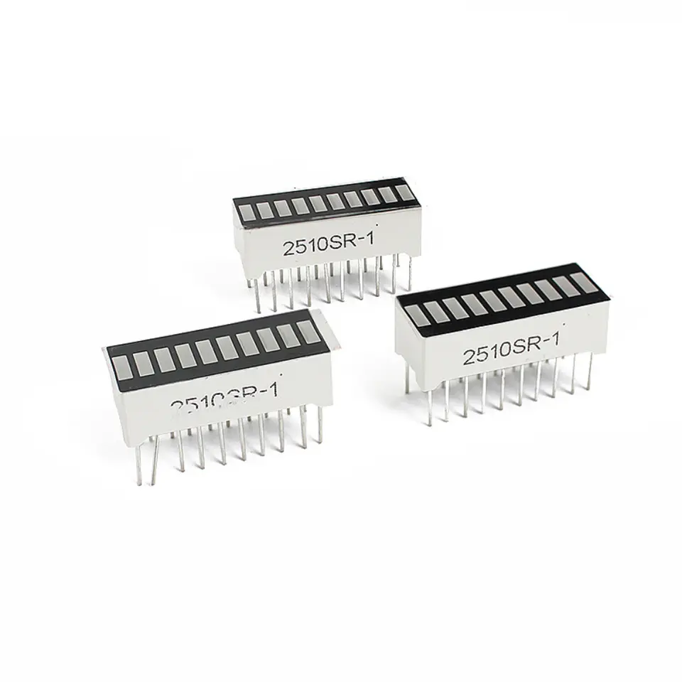 5/10PCS LED Display Bargraph Light 10 Segments Red Blue Yellow Green Single Color Battery Level Bar Graph for Arduino,DIY image 4