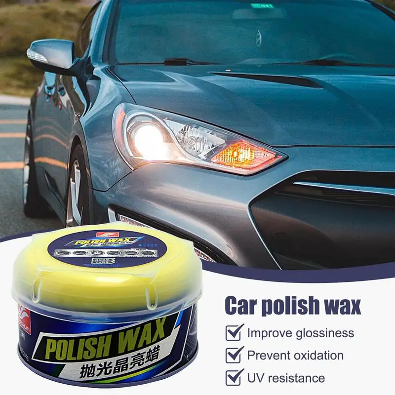 

Car Crystal Plating Wax Universal 256g Auto Scratch Remover Glossy Wax Waterproof Scratches Repair Polishing Wax For SUV Cars