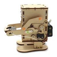 DIY Robot Eating Coin Physics Experiment Learning Practical Skills Education Toy 4