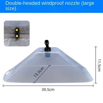 Sprayer Windproof Cover Windproof Spray Nozzle Agricultural Electric Electric Sprayer Nozzle Fan Shaped Design For Agricultural 1