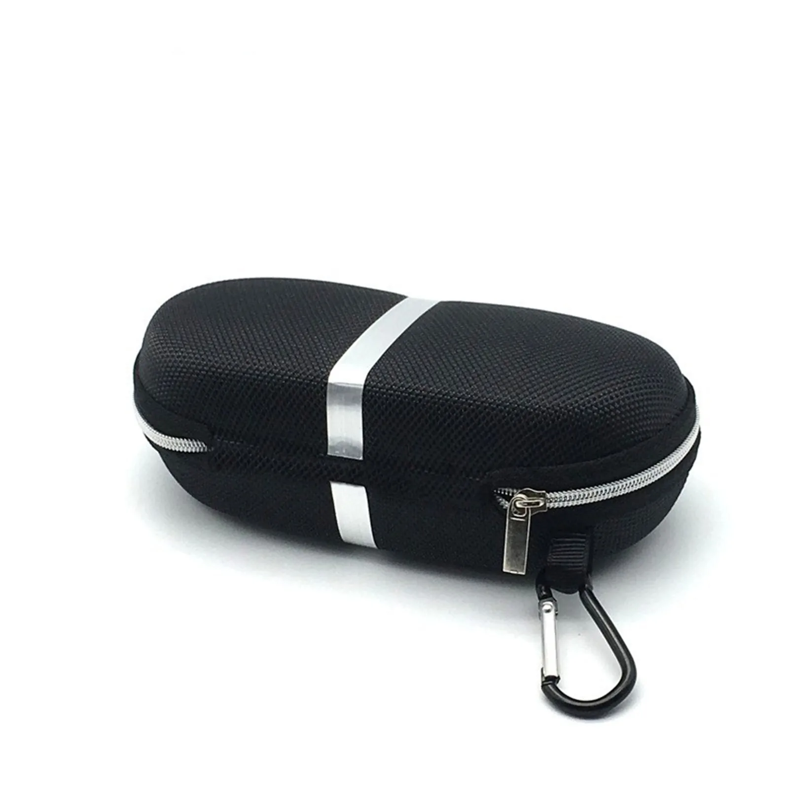 New Black Eyewear Cases Sunglasses Case For Women Glasses Box With Lanyard Zipper Glasses Case Hard For Men Glasses Cloth Bag
