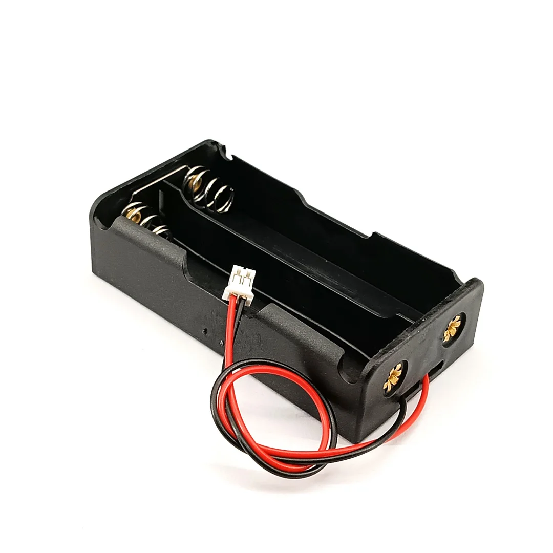 18650 Battery Case,2*18650,With Wire Leads/PH 2.0 Terminals