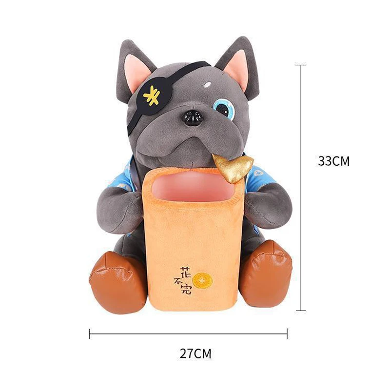 Cartoon Cute Car Tissue Box Creative Car Armrest Box Garbage Can 2 In 1 Tissue Bag Multi-functional Storage Bag For Home Office