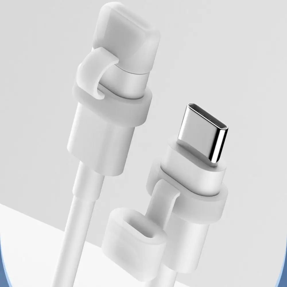 10Pcs Silicone Type-C Cable Dust Plug Cover Dustproof Anti-Lost Data Line Protector Cap Durable Charging Port Dust Plug