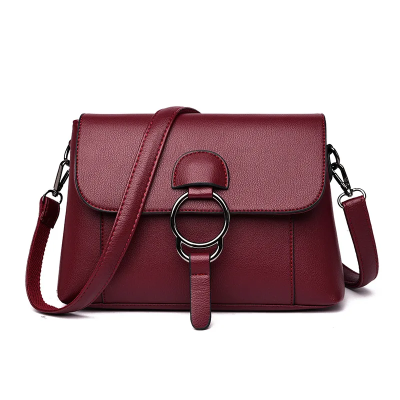 New Bag Shoulder Women's Large Capacity Soft Leather Crossbody Casual Handbags For Women High-Quality Messenger Versatile Luxury