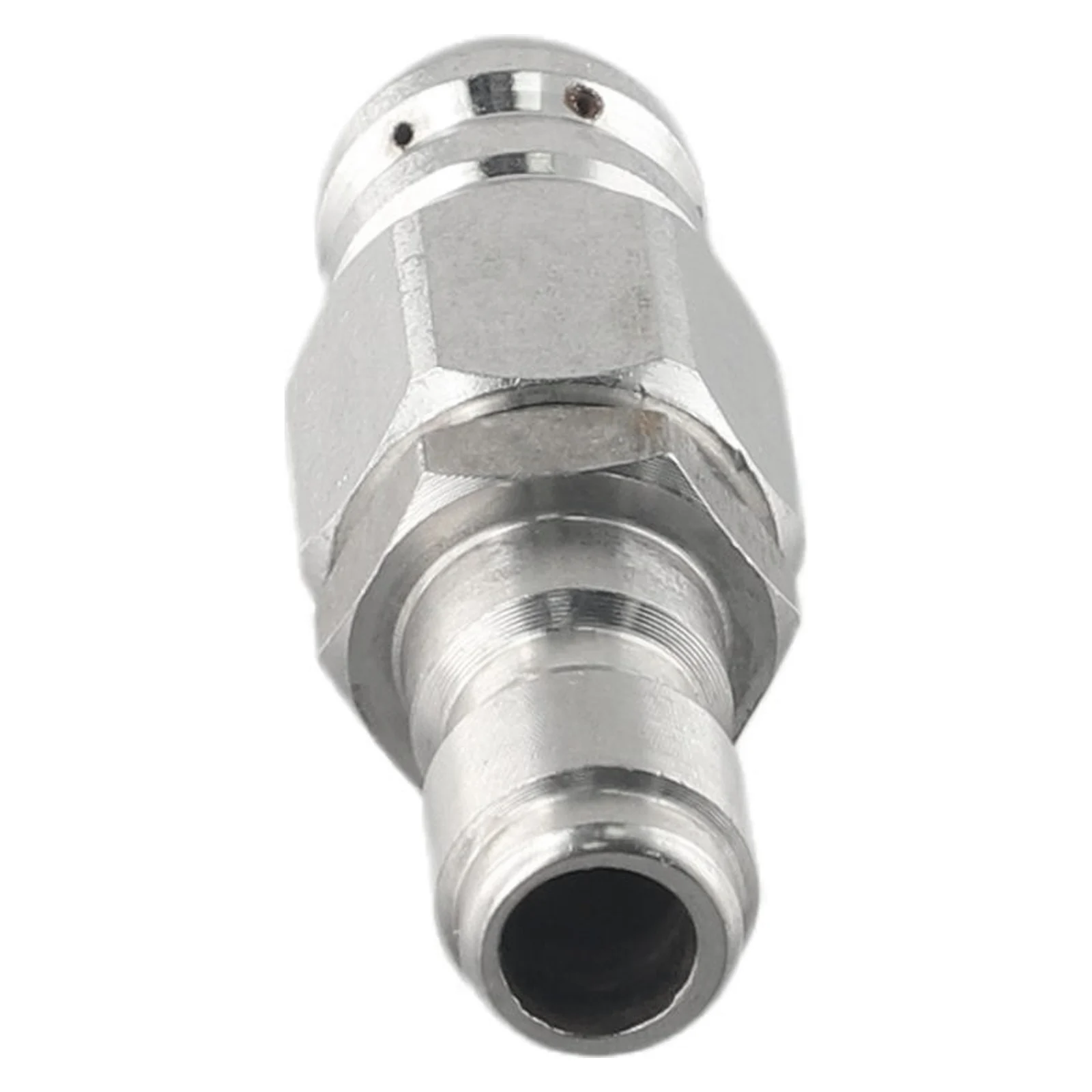 

Stainless Steel 1/4inch Quick Plug Drain Hose Nozzle 1 Front 6 Back Wear Resistance Low Cost Pressure Clean Machine Nozzle