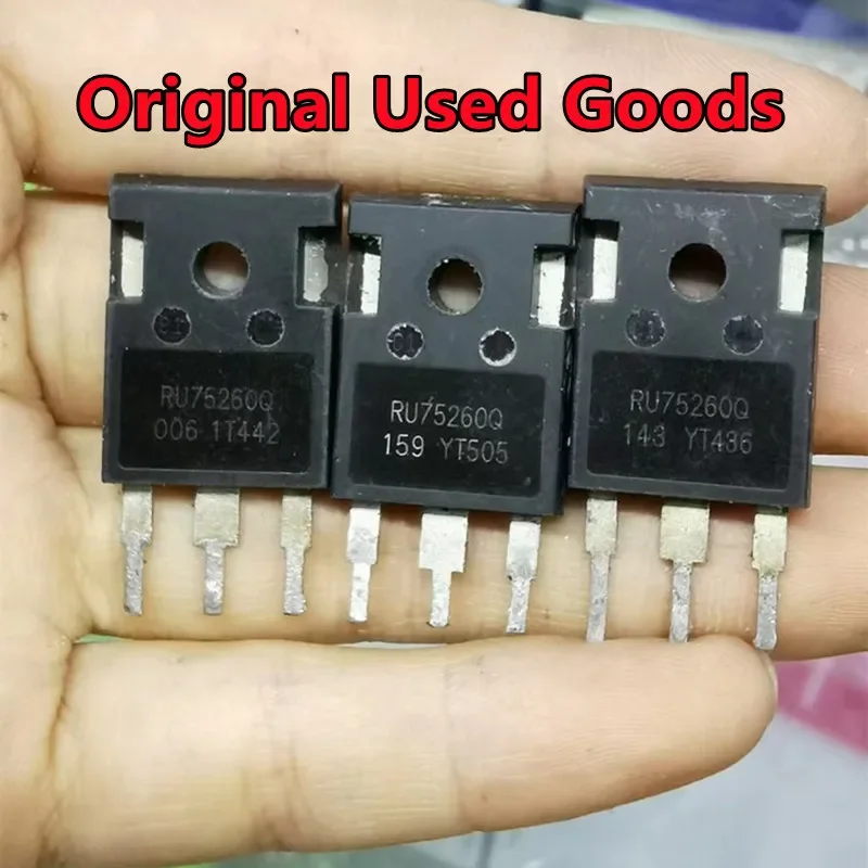 N 채널 전원 컨트롤러 MOSFET, RU75260Q, 75260 RU75260, TO-247, 5 개/로트