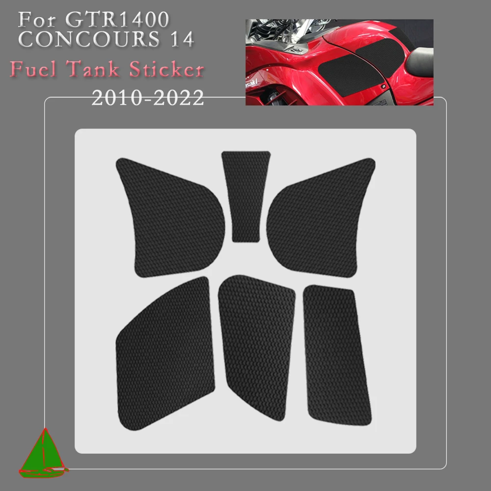 MotorcycleFuelTankTractionPadAntiSlipStickerGasKneePadfor