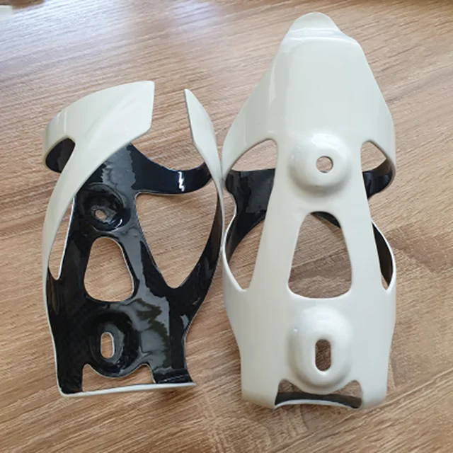 Carbon Fiber Bicycle Bottle Cage Cycling Bottle Holder Frosted one-piece High-strength Water Cup Holder Riding Cage 3
