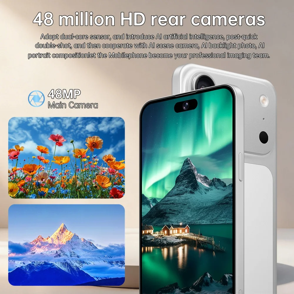 K-Touch NEW Mobile Phones M18 Pro Max Smartphone Android 7.3HD Cell Phone 22G+2TB 16+48MP Camera 5G Dual Sim 7800mAh Face Unlocked Global Version Cellphones