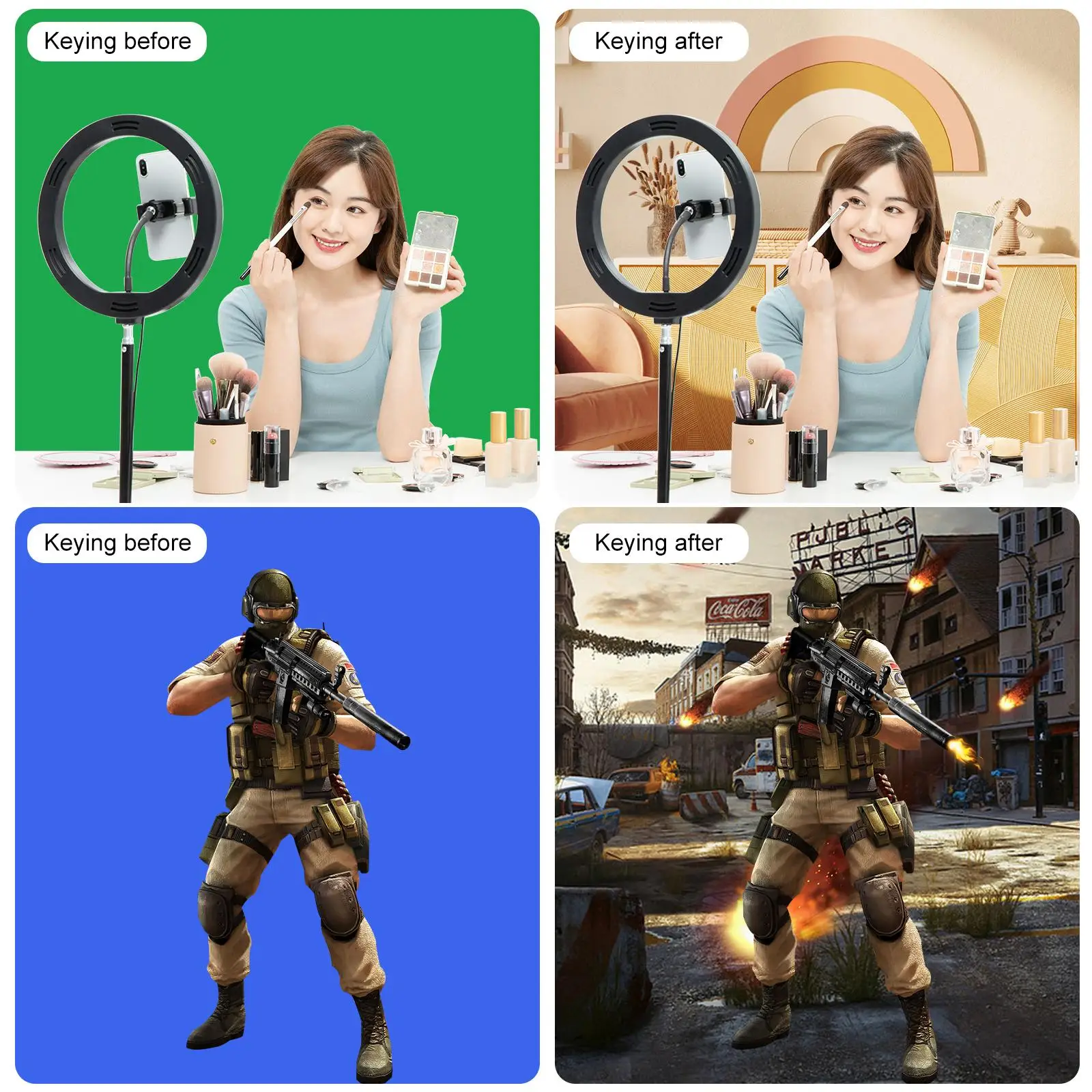 PULUZ 3mx6m 3mx2m 2mx2m 1mx2m 1mx1.5m Photography Background 120g Thickness Photo Studio Background Cloth Backdrop