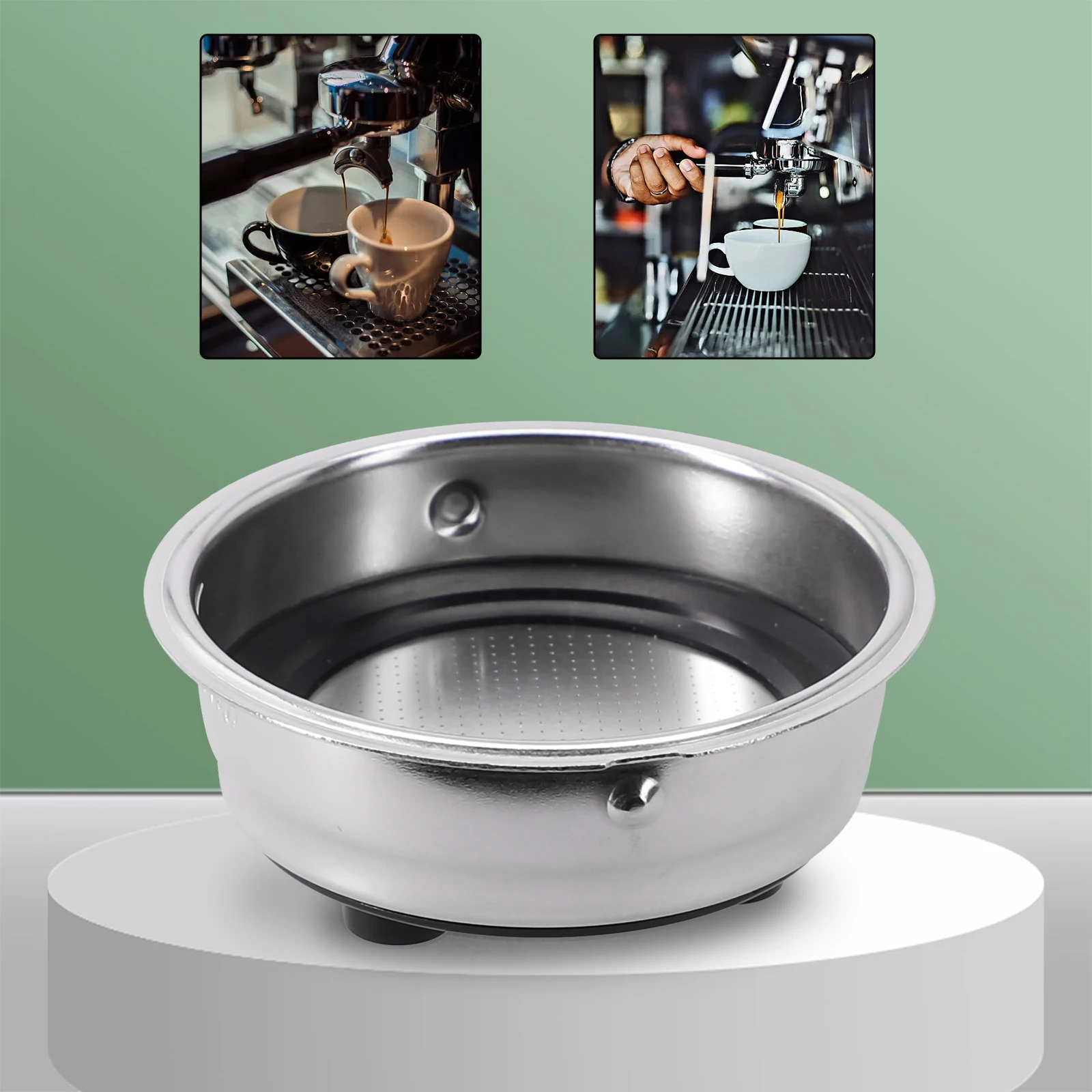 

Filter Coffee Filter Basket Replacement Stainless Steel Accessories Ultra-Fine Filtering Ultra-fine Filtering New Useful