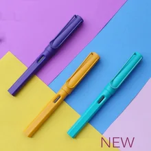 

2022 Fountain Pen Fashion Popular Plastic Colorful Classic Ink Pens Nice Office Pen Gift Matte School Business Gift
