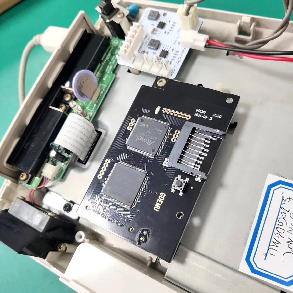 

Запасная часть для SEGA Dreamcast DC консоли GDEMU V5.20, оптический привод, адаптер-удлинитель, игровые аксессуары
