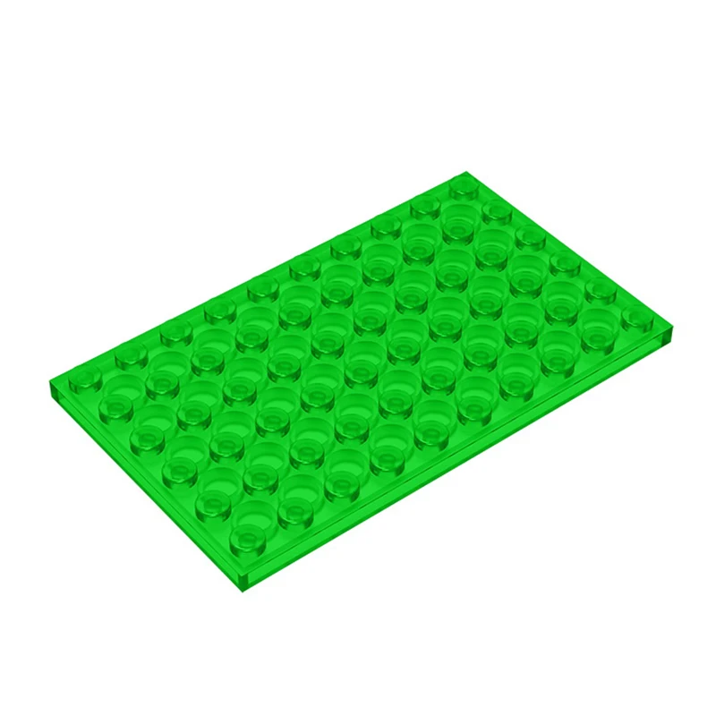 Gobricks 10 Stück Moc Platte 6x10 kompatibel 3033 montiert Partikel Bausteine Teile DIY Block Ziegel Tech Teile Spielzeug