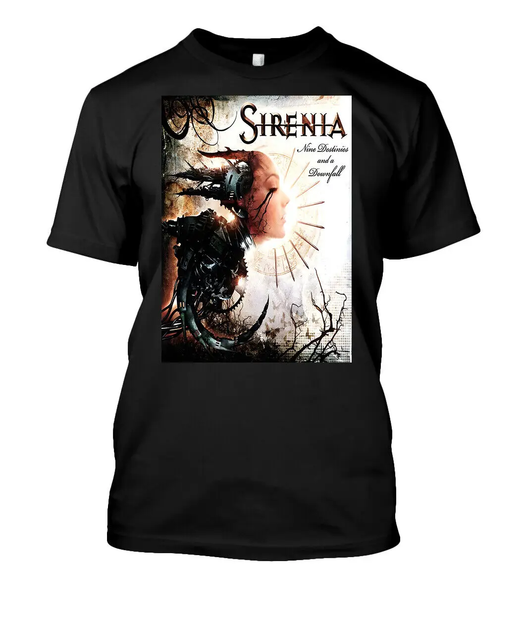 Best To Buy Sirenia Nine Destinies E A Caduta Musica Norvegese S-5Xl T-Shirt Maniche Lunghe O Corte