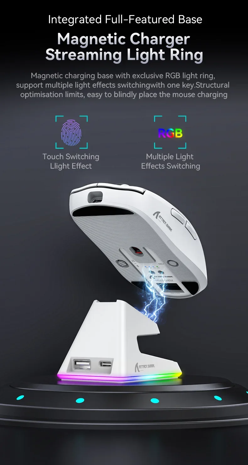Attack Shark X6 49G programmable Wireless Mouse 2.4G USB Wired PAW3395 26000 DPI for Laptop PC Optical computer Gaming Mouse 25 Attack Shark X6 49G programmable Wireless Mouse 2.4G USB Wired PAW3395 26000 DPI for Laptop PC Optical computer Gaming Mouse