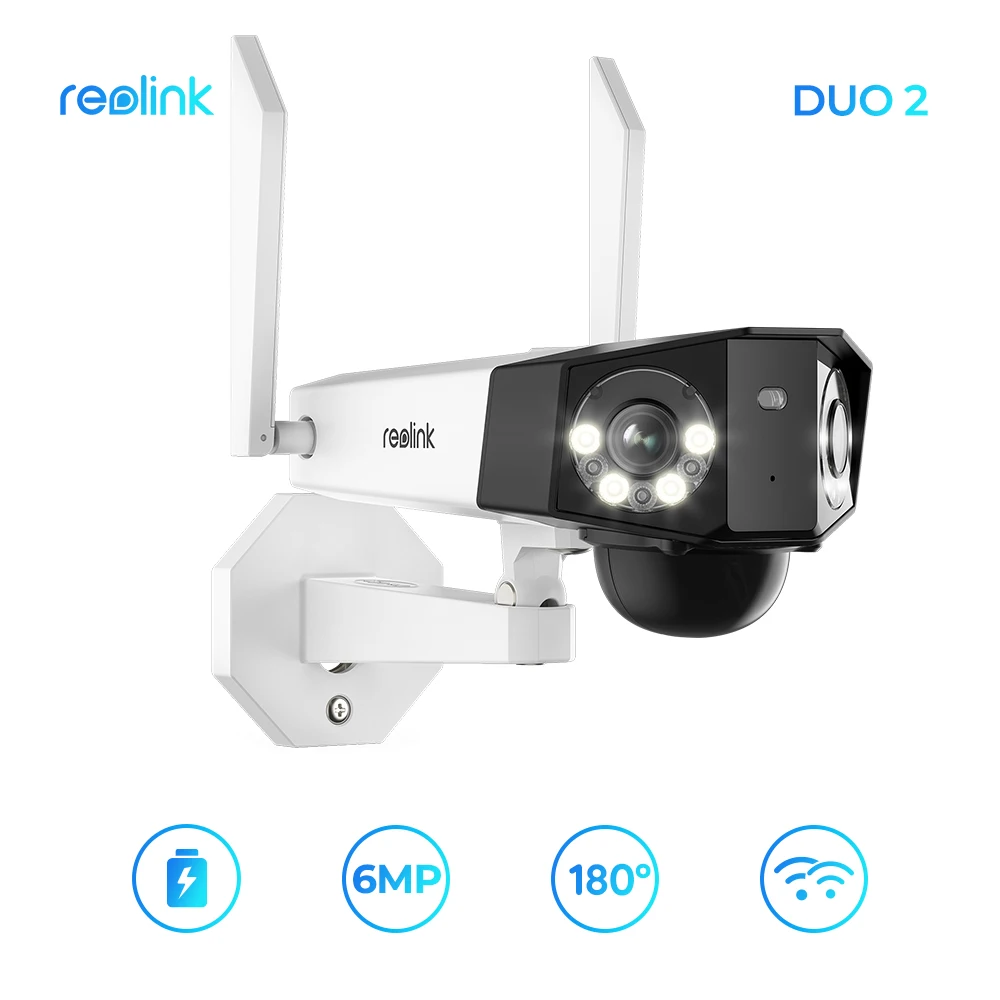 Reolink Duo 2 WiFi - Dual-Lens 180° Security Camera