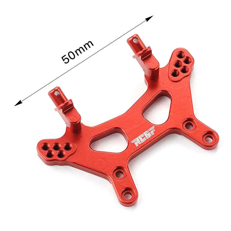 Lega Di Alluminio 1/16 Anteriore Shock Tower Rc Upgrade Part 1Pcs Regolabile Rc Anteriore Shock Tower Per Losi Mini-B Mini-T Rc Car Part
