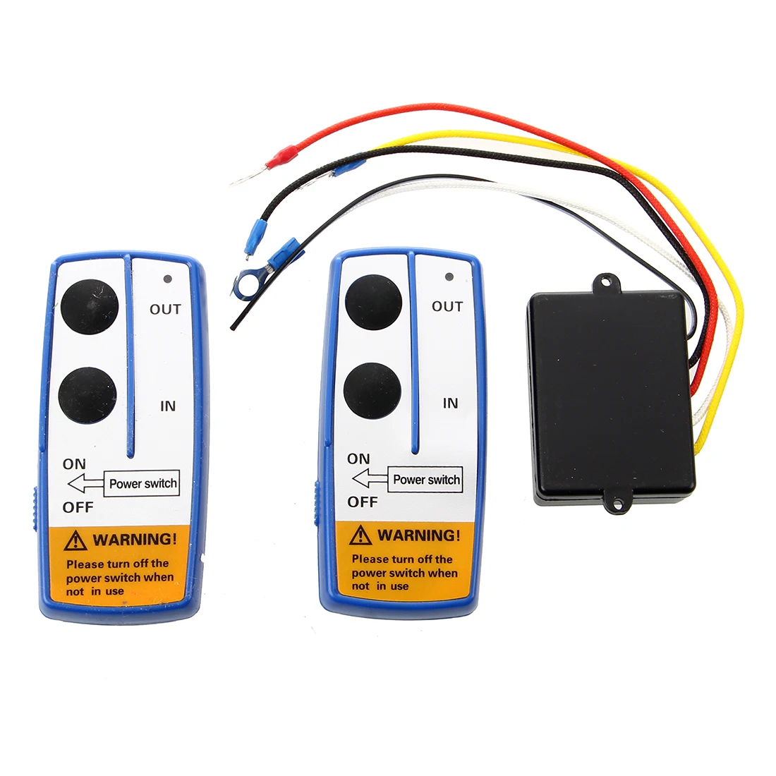 

Электрическая лебедка с дистанционным управлением, пульт дистанционного управления-синий и белый