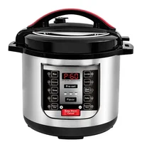 Household 8L Smart Pot Cooker Stainless Steel Non-stick Multi Cooker Electric Pressure Cooker Cuociriso Elettrico Panela Pressao 1