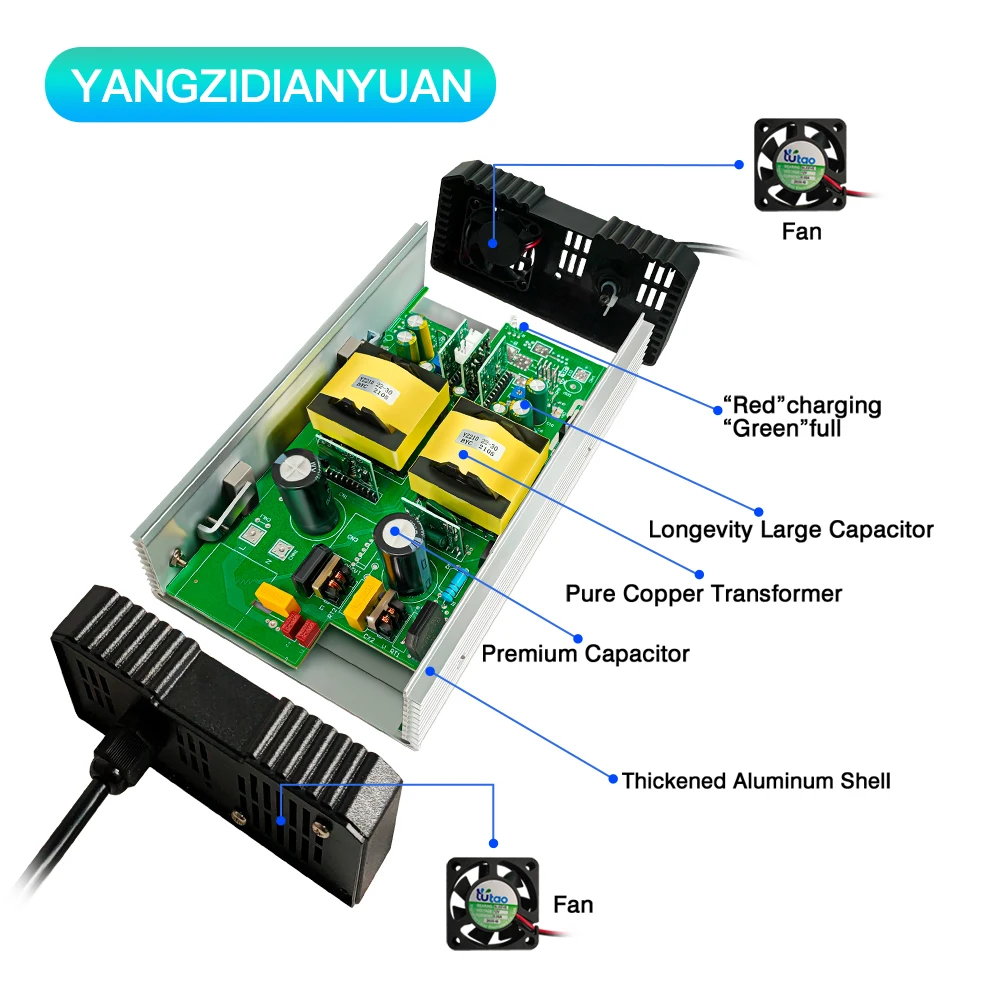 72V 리튬 이온 팩에 대 한 20S 84V 5A 자동차 리튬 배터리 충전기 lipo 전기 오토바이 호버 보드 Ebikes 도구 스마트 빠른 충전기