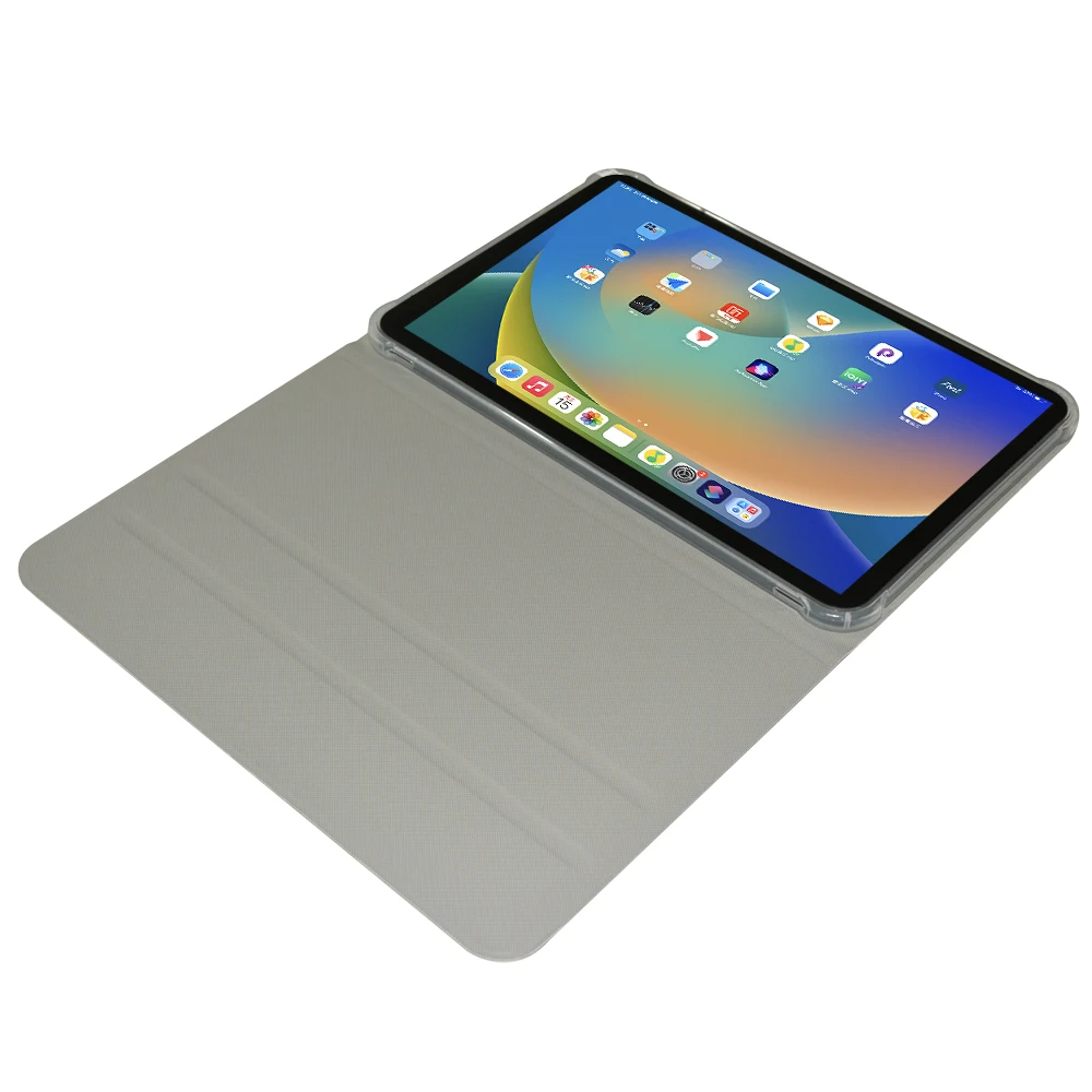 Slim Flip Book Cover with TPU Back