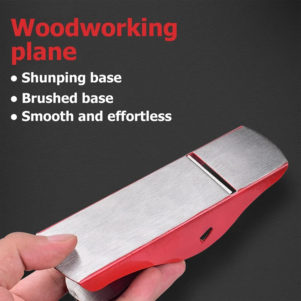 Compact Block Hand Plane Wood Working Tool Manual Wood Planer Detachable Pocket Wood Plane DIY Crafting for Smoothing Trimming
