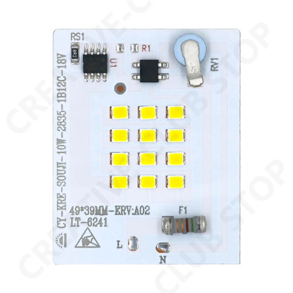 Description Picture 2 of itemSmart IC LED Chip 10W 20W 30W 50W 100W 3500K Lamp Beads High Power LED Light Board 220V 2835 SMD LED Lamp For Indoor Outdoor DIY