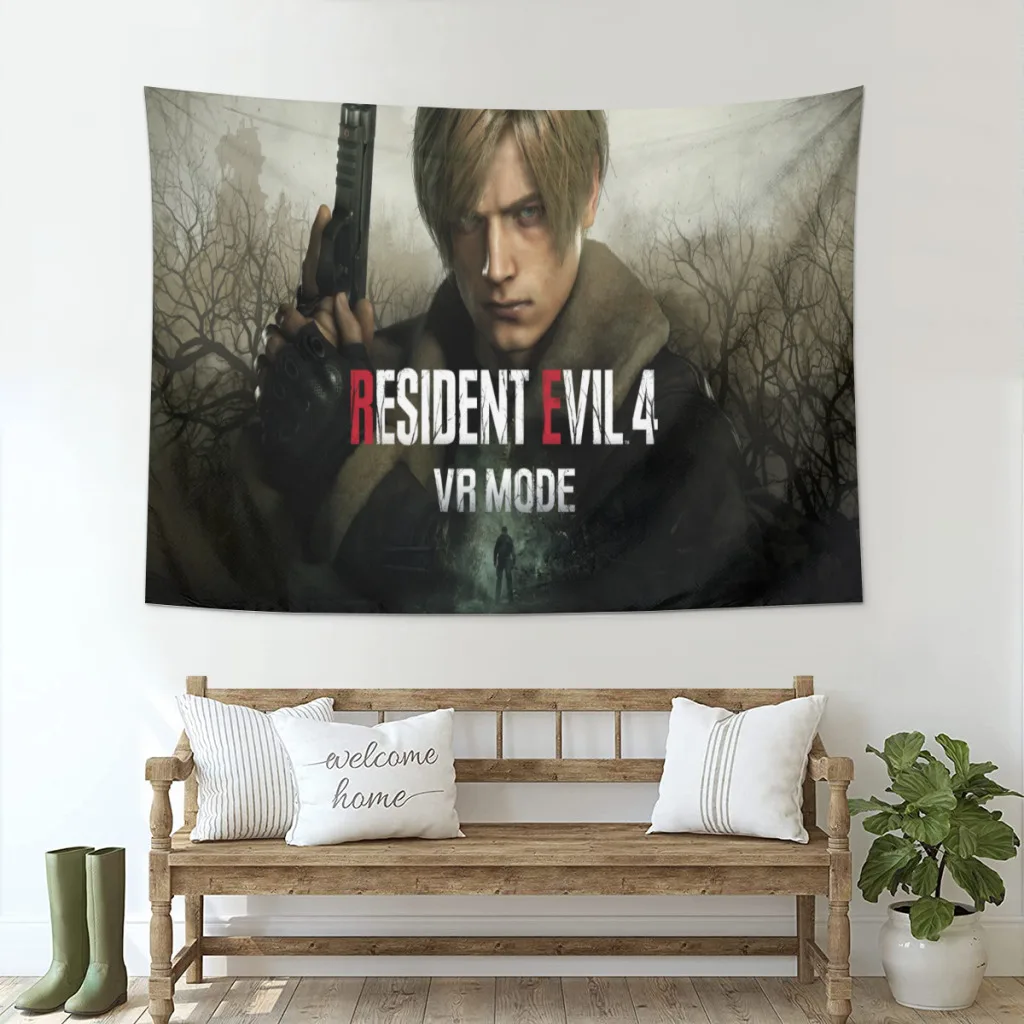 

Home Decoration Tapestry Resident-Evil Tapestry Hot Game Wall Art Tapestries Room Decors