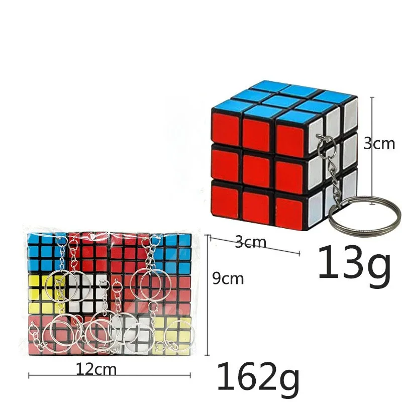 Magic Cube Toys 12Pcs 3cm Mini for children Educational Kindergarten Prize Kids Birthday Party Favors Goodie Bag Pinata Fillers