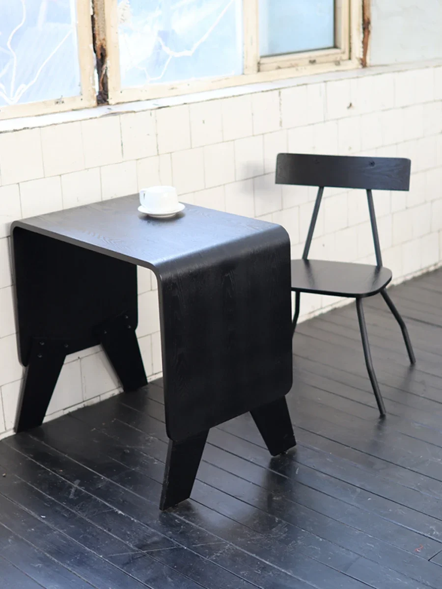 Commercial dining and chair negotiation area table and chair combination industrial style minimalist reception dessert shop milk