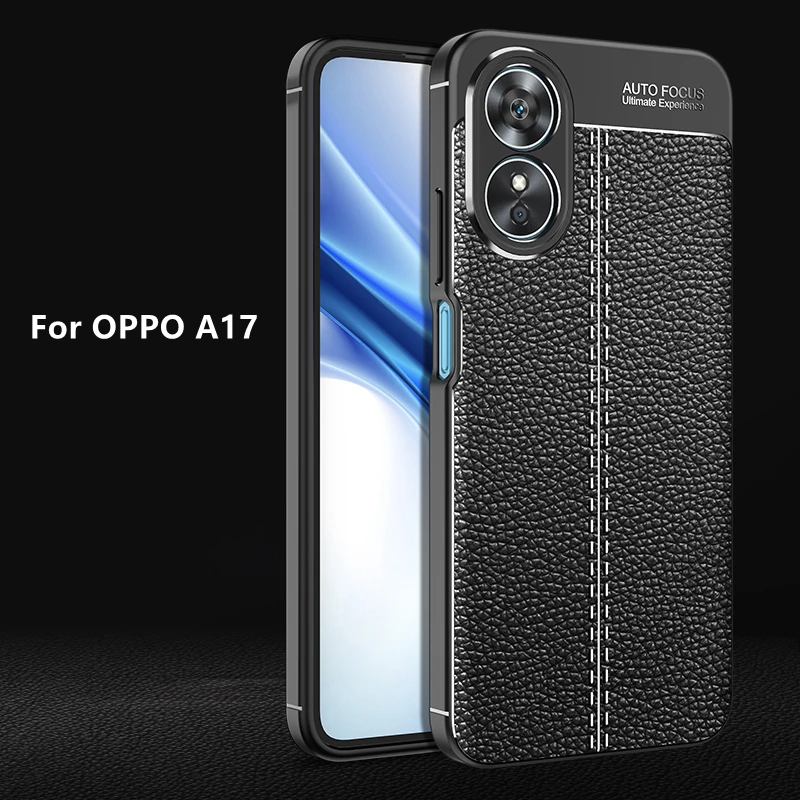 Per Oppo A17 Custodia Per Oppo A 17 A17 Capas Coque Armor Nuovo Telefono Posteriore Antiurto Paraurti In Morbida Pelle Tpu Per Funda Oppo A17