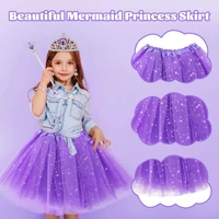 Girl Princess Toy, Dress Up Toy Set for Little Girls, Jewelry, Crown and Shoes, Princess Pretend Play Toy Gift For 2 3 4 5 6 2