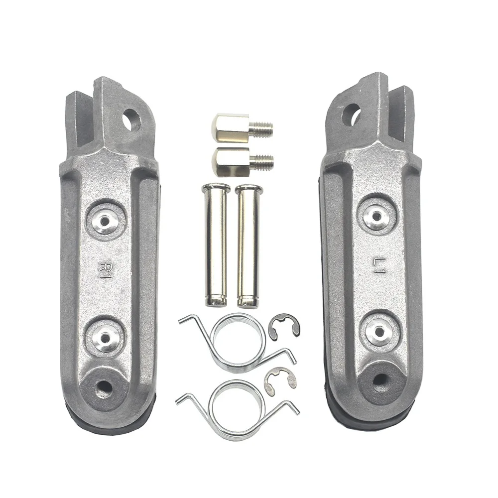 Motorcycle Front Rear Footrests Foot pegs For Honda CB400 SuperFour CB-1 CB500 CBR1100XX blackbird VTR1000 NT400 650 700 NTV600 motorcycle accessories motorcycle footrests motorcycle foot pedals