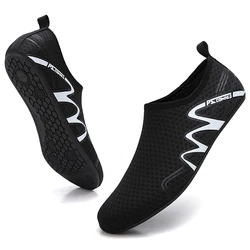 Unisex Quick - Dry Barefoot Water Shoes - 46/47 (ZP38 - black)