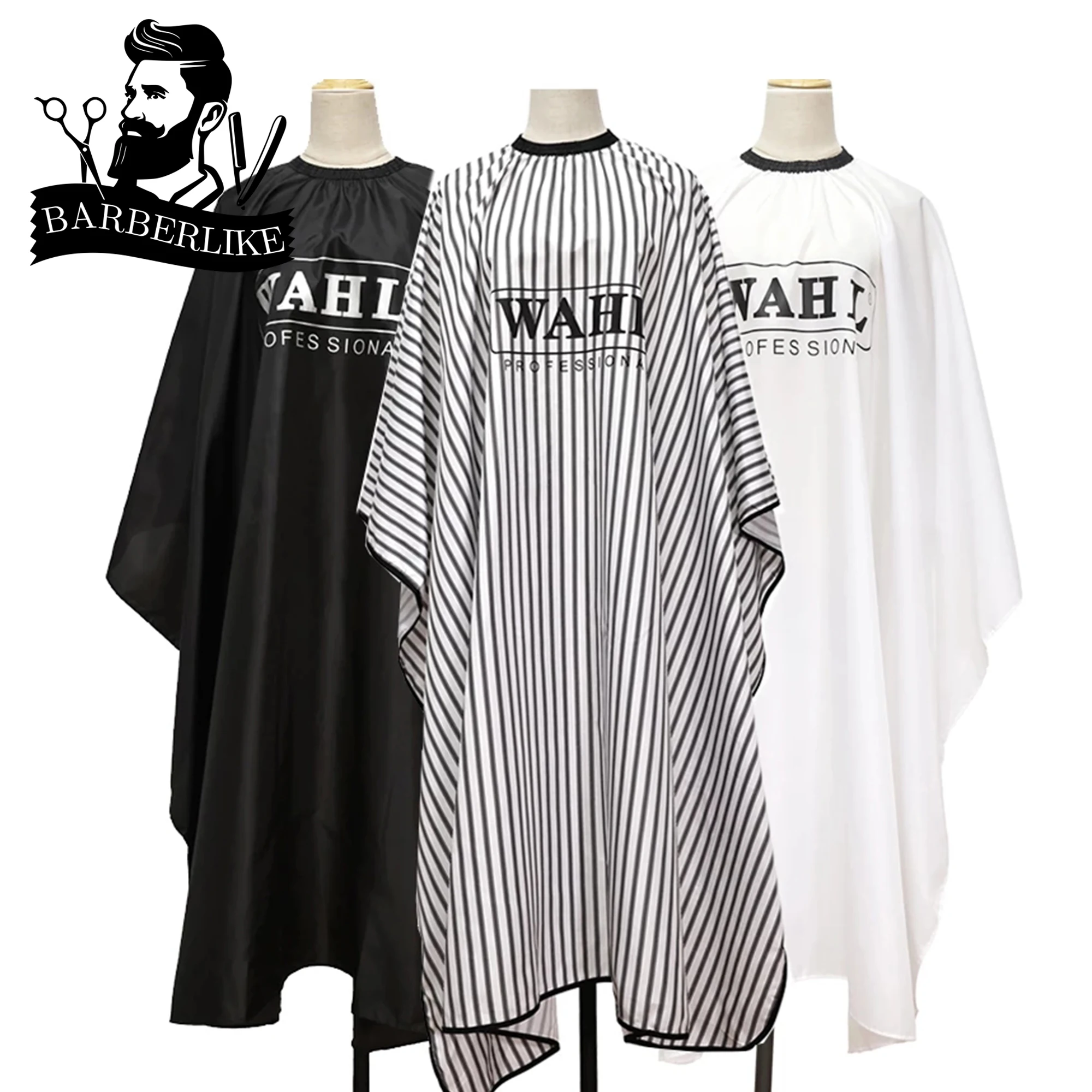 Hair Cutting Cape Pro Salon Hairdressing Hairdresser Gown Barber Cloth  Apron US