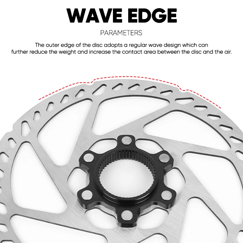 Bicycle Centerlock Disc Brake Rotor 160mm 180mm 203mm Bike Center Lock Rotor Road MTB Centerlock for Shimano SRAM