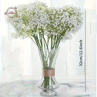 30pcs Artificial Baby's Breath Flowers Real Touch Gypsophila Suitable For Wedding Bride Engagement Home Ornament Room Decoration 3