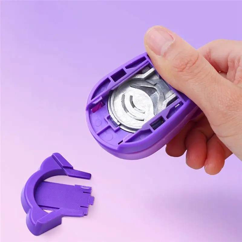 BG-더블 코너 크래프트 펀치 커브 DIY 홀 펀치 종이 커터 엠보싱 스크랩북
