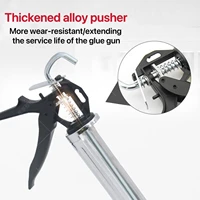 Rotary glue gun Labor-saving manual sewing tool Stainless steel glass glue gun Glue gun 2