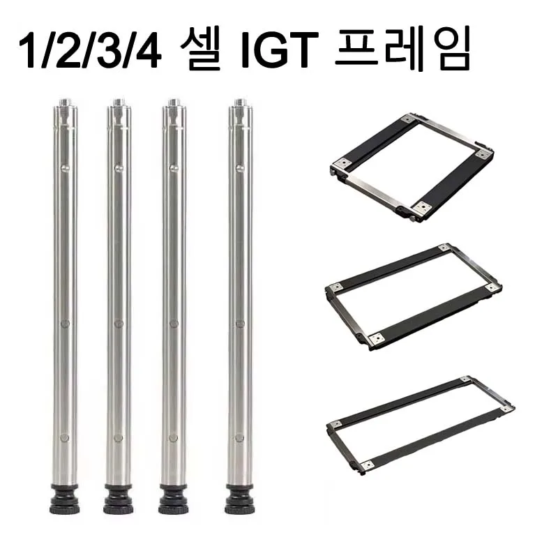 ステンレス鋼の屋外igtテーブル脚、ピクニックテーブル脚の組み合わせ