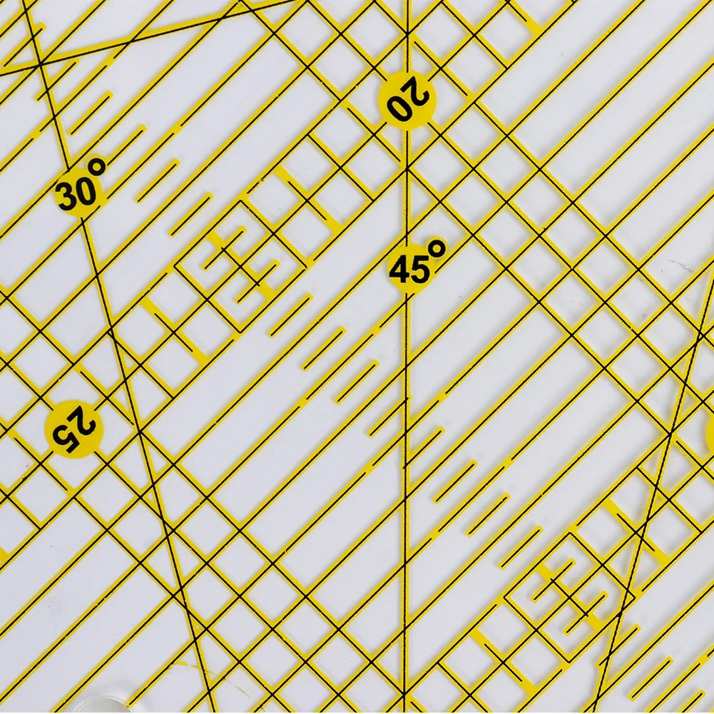 30x15 Cm 패치 워크 눈금자 퀼트 도구 고급 아크릴 소재 투명 눈금자 규모 학교 SupplieCutting 눈금자