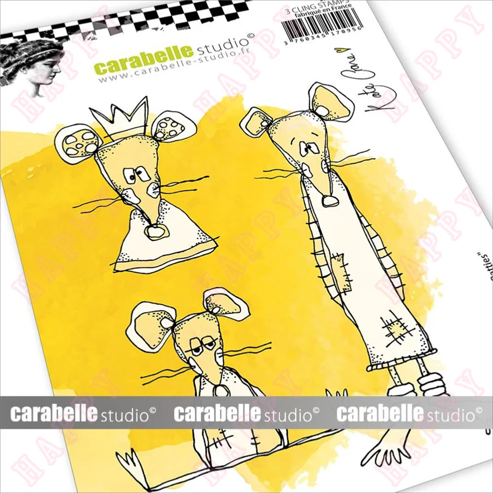 

Cutting Dies Stamps Happy Ratties DIY Scrapbooking Envelope Diary Photo Album Paper Card Decorative Craft Embossing Template New